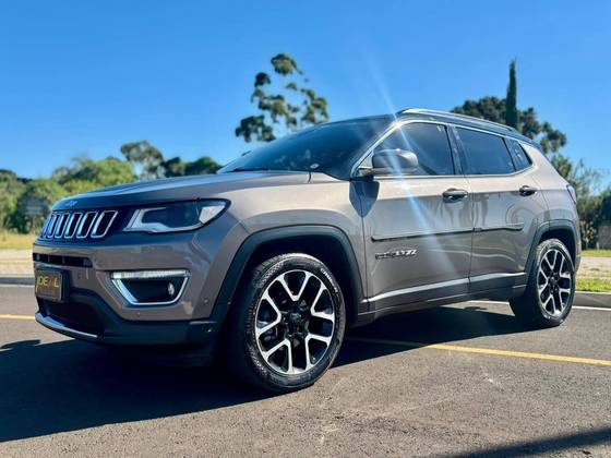 JEEP COMPASS 2.0 16V FLEX LIMITED AUTOMÁTICO JEEP COMPASS 2.0 16V FLEX LIMITED AUTOMÁTICO